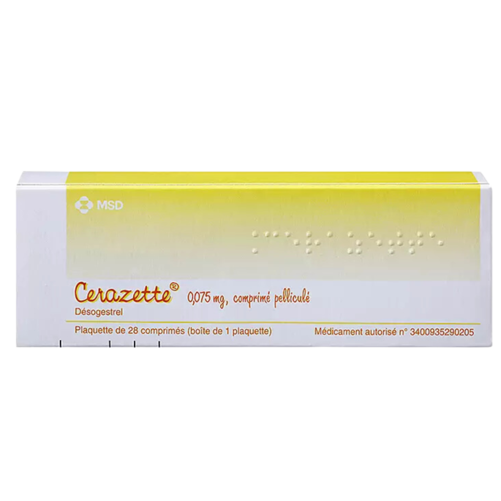Cerazette 1 image boite cerazette pilule