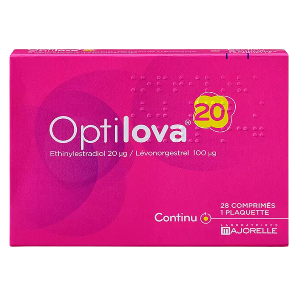 Optilova 1 optilova boite pilule