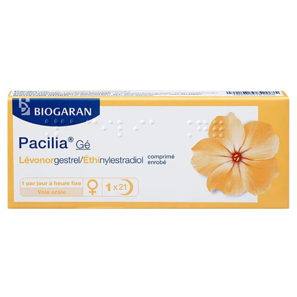 Pacilia 1 image boite pilule pacilia