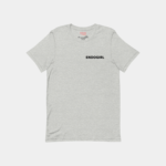 image t shirt gris avec impression endogirl